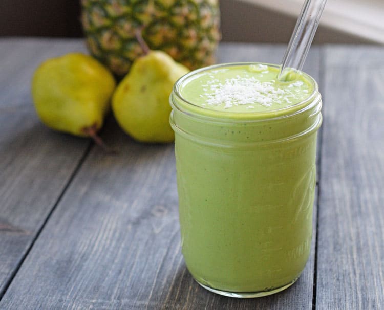 Tropical Dandelion Green Smoothie