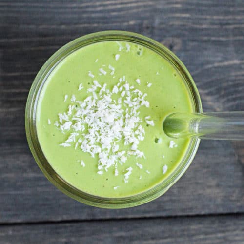 Tropical Dandelion Green Smoothie