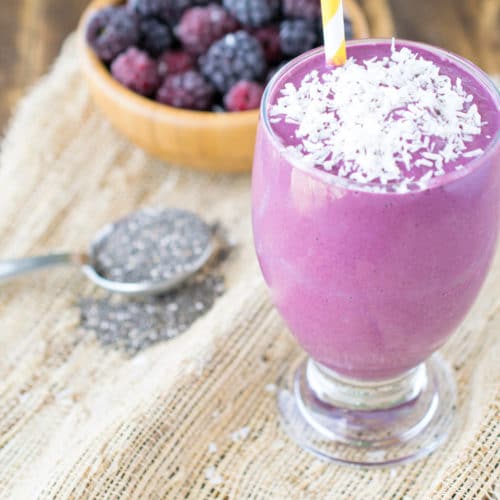 Antioxidant Berry Blast Protein Smoothie