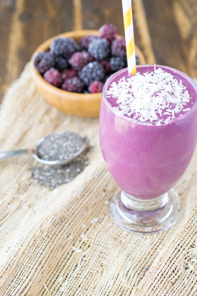 Antioxidant Berry Blast Protein Smoothie