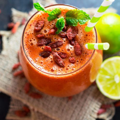 Goji Berry Lime Smoothie