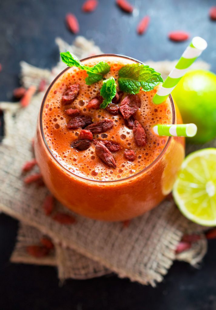 Goji Berry Lime Smoothie