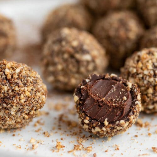 Ginger Spice Holiday Truffles