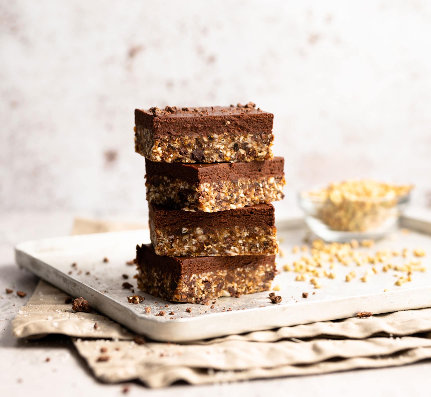 Apricot Cacao Superfood Granola Bars