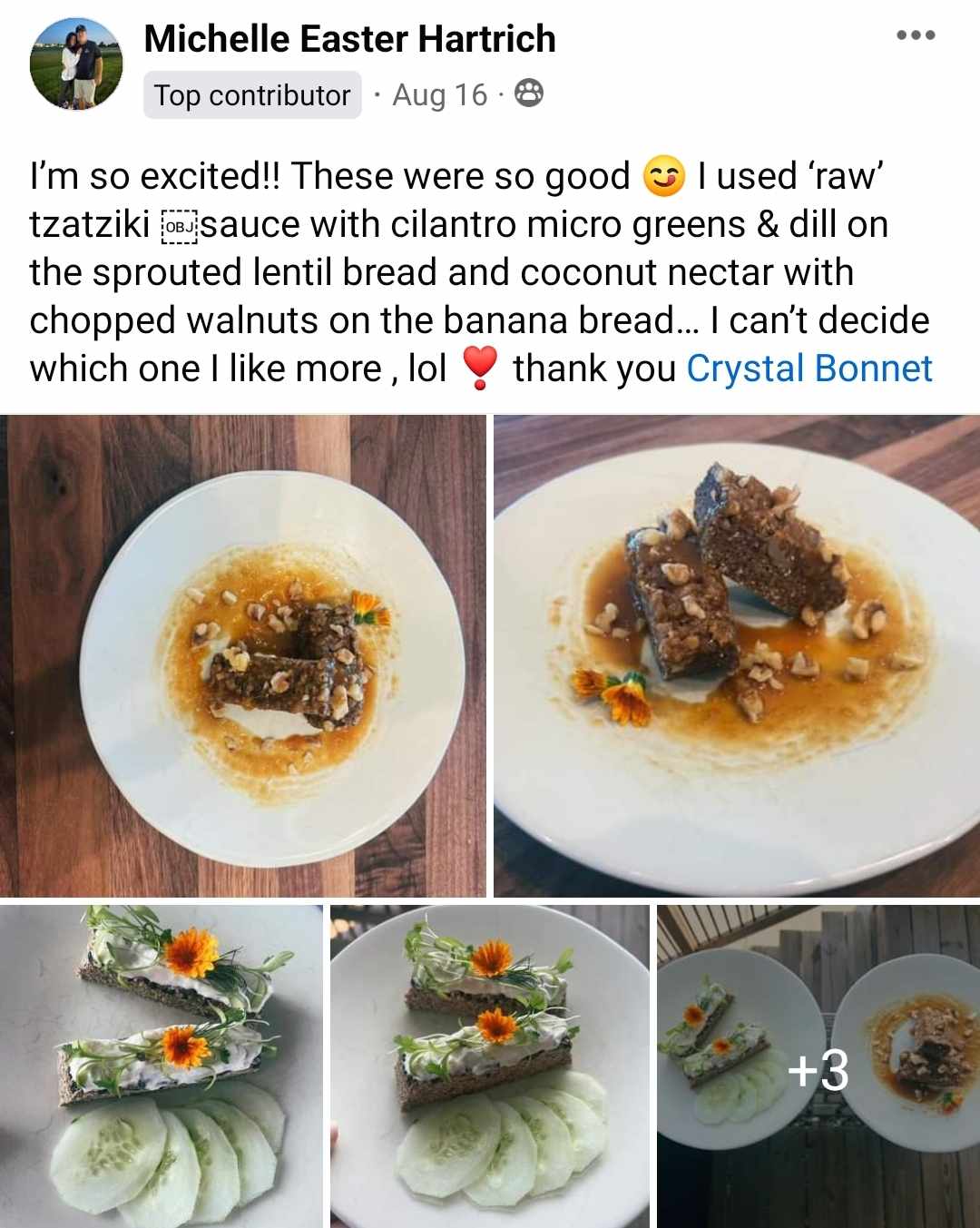 raw vegan dinner